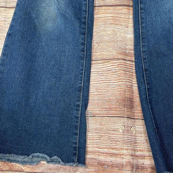 Jessica Simpson Girls Size 10 Sydney Flare Distressed Jeans - Picture 4 of 5